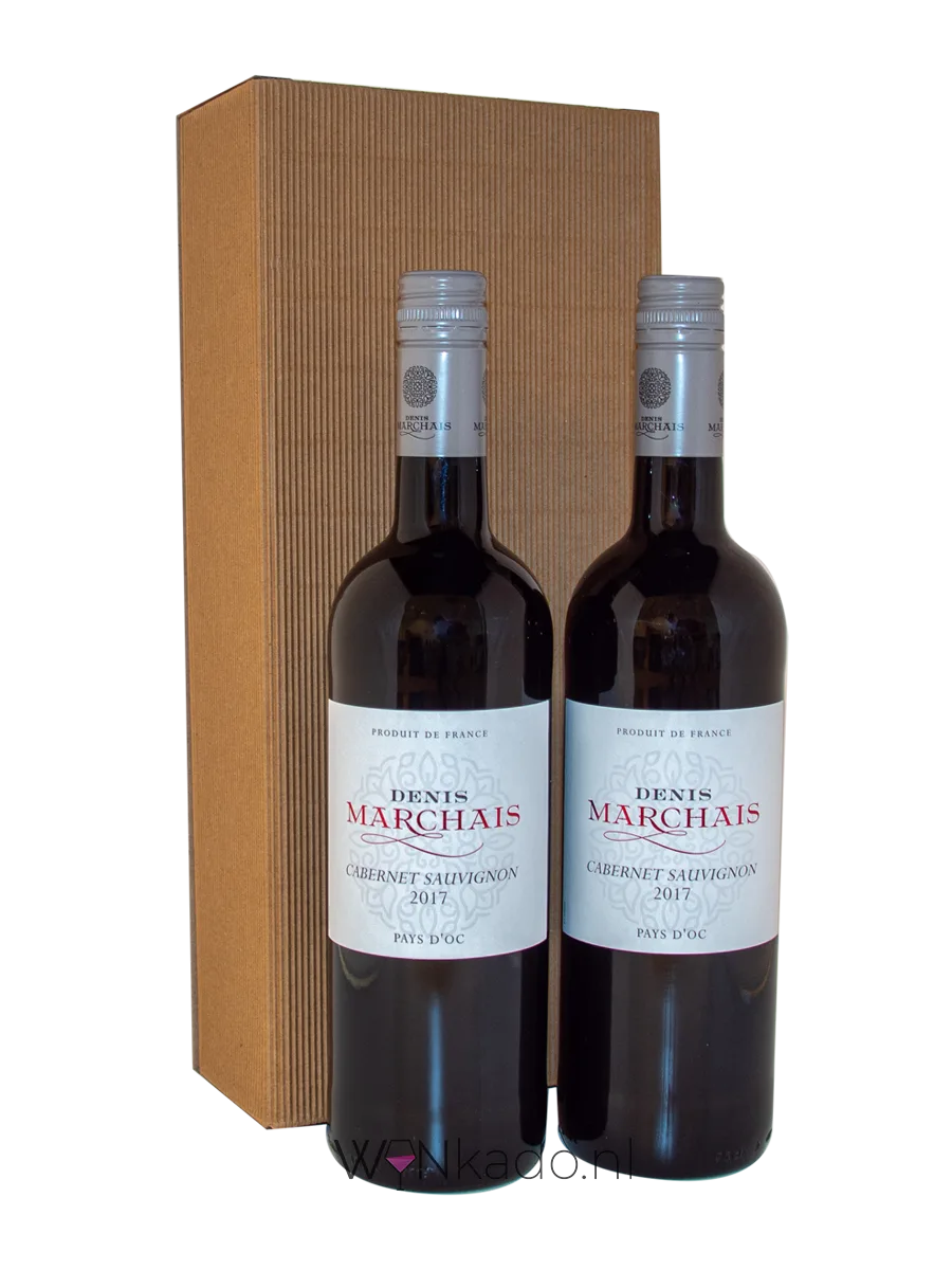 Denis Marchais Cabernet Sauvignon duo doos wijnkado