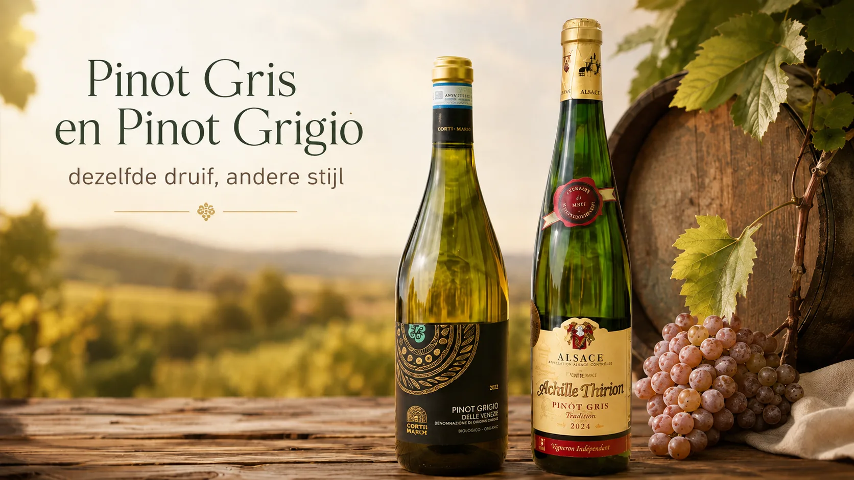 Tezza Pinot Grigio Achille Thirion Pinot Gris